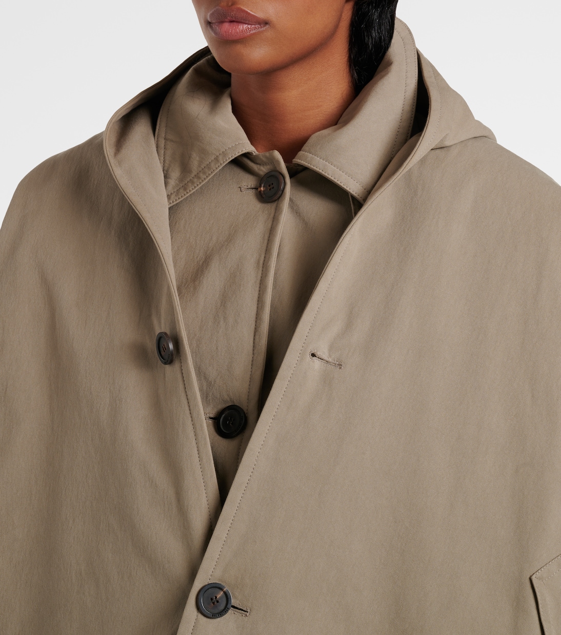 Trench-coat en coton | Balenciaga