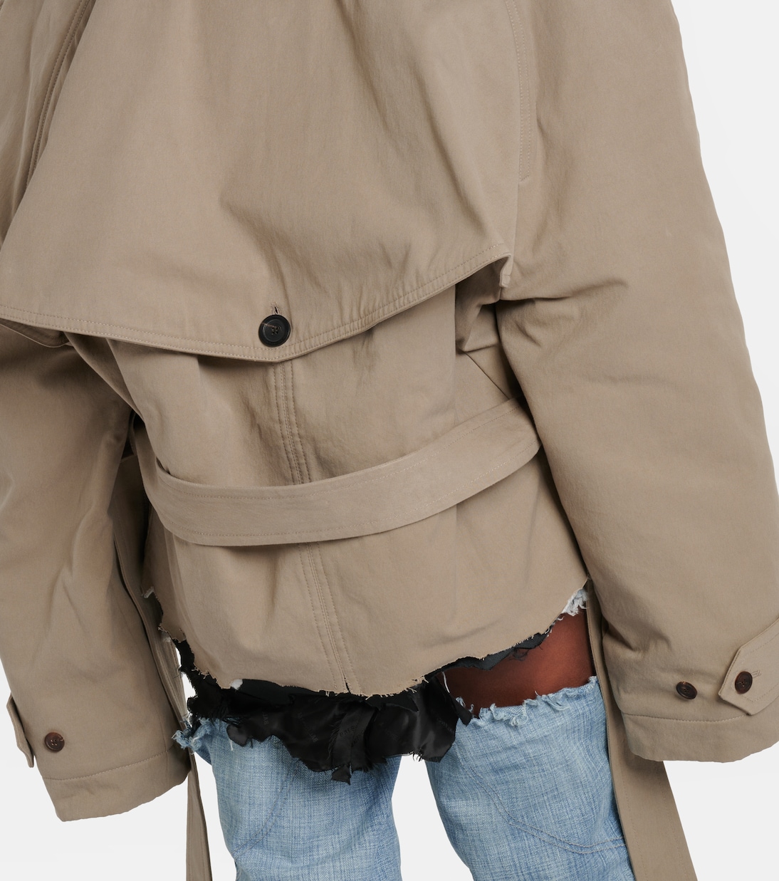 Trench-coat en coton | Balenciaga