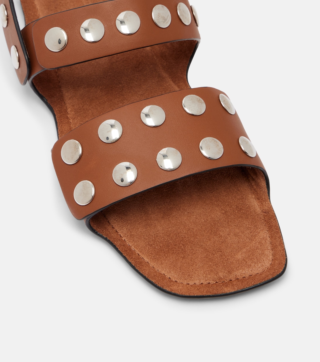 Verzierte Sandalen Boden aus Leder | Khaite