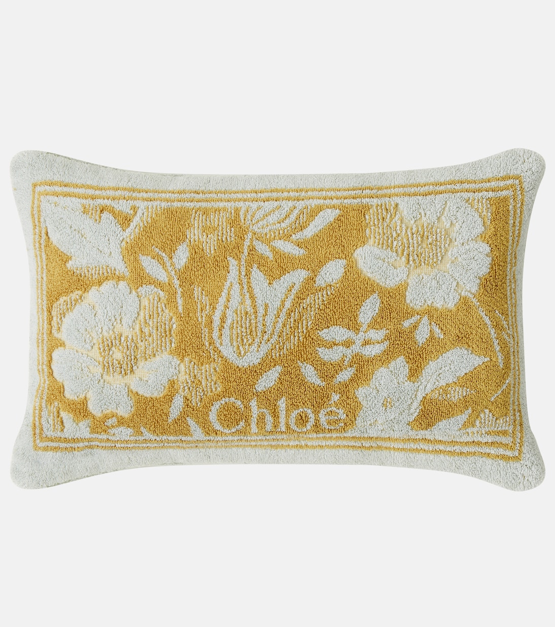 Cuscino in spugna con stampa floreale | Chloé