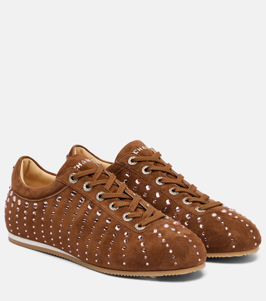 Zapatillas Ballet Runner de ante adornadas | Mach & Mach
