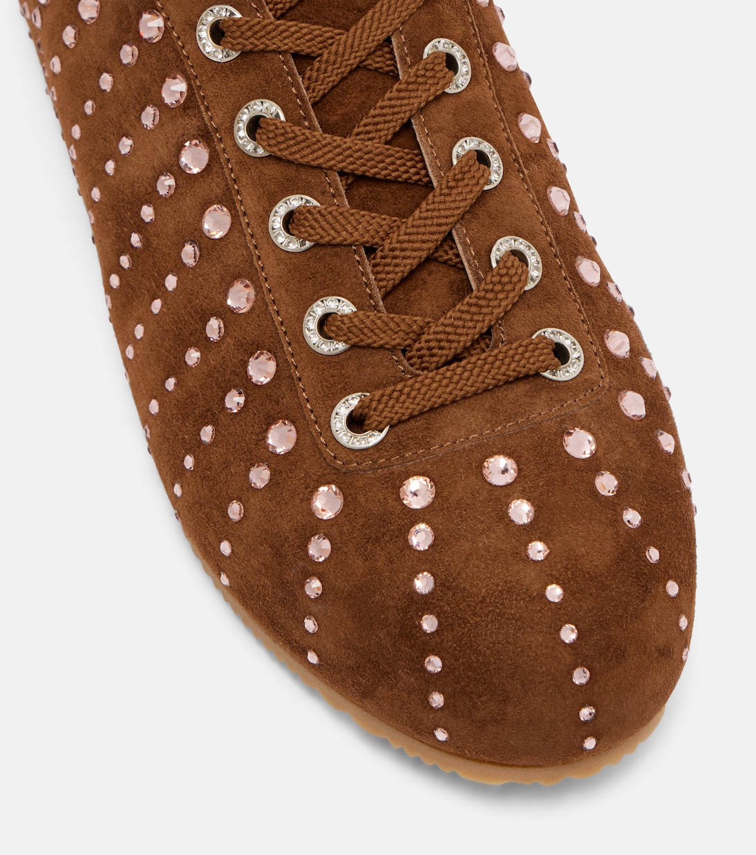 Zapatillas Ballet Runner de ante adornadas | Mach & Mach