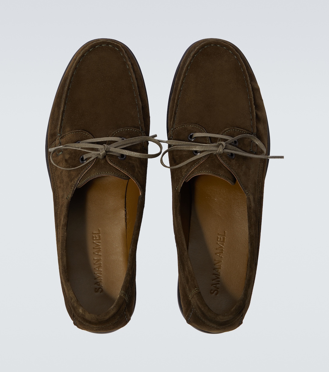City Moc suede loafers | Saman Amel