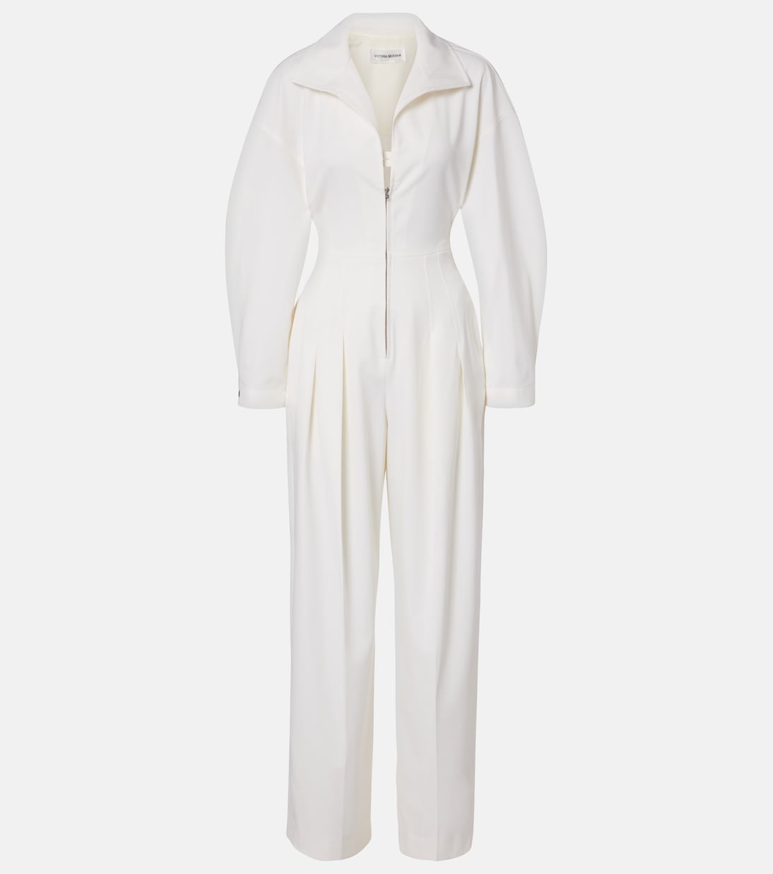 Combinaison Tab Detail en laine mélangée | Victoria Beckham