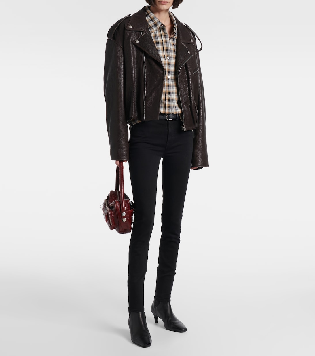 Mid-rise skinny jeans  | 7 For All Mankind