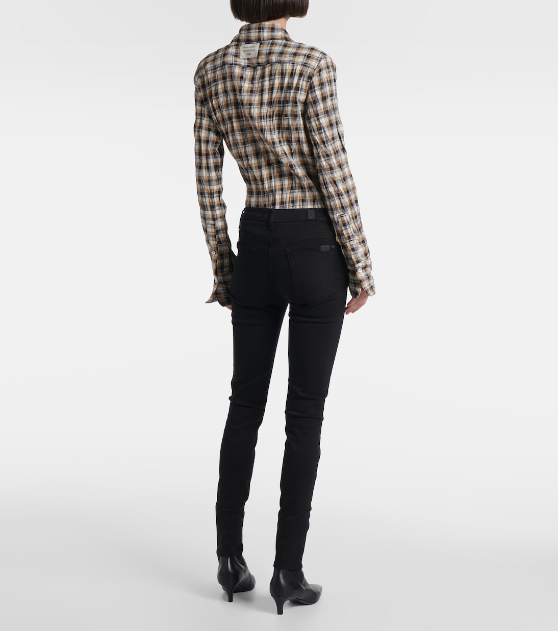 Mid-rise skinny jeans  | 7 For All Mankind