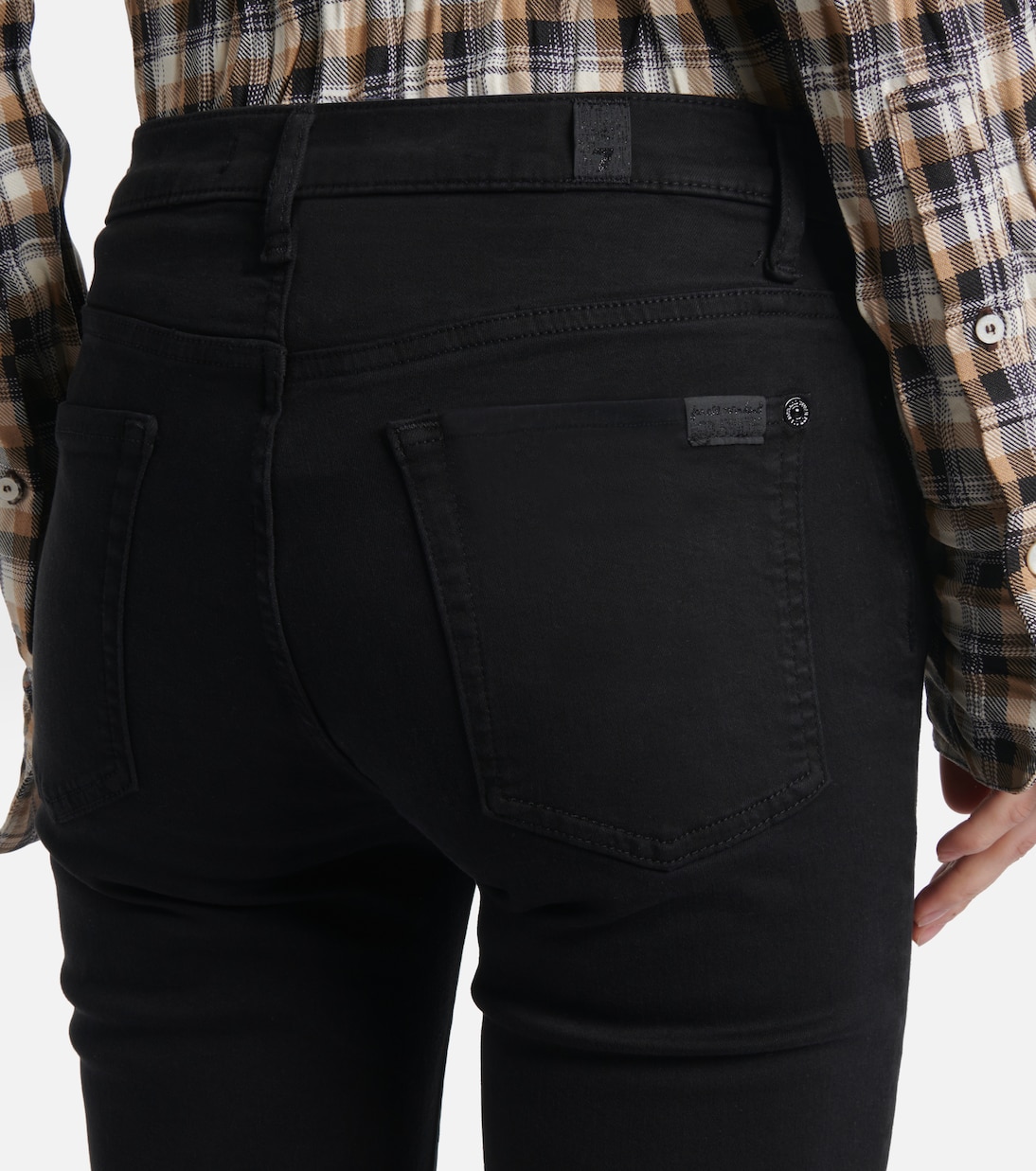Mid-rise skinny jeans  | 7 For All Mankind