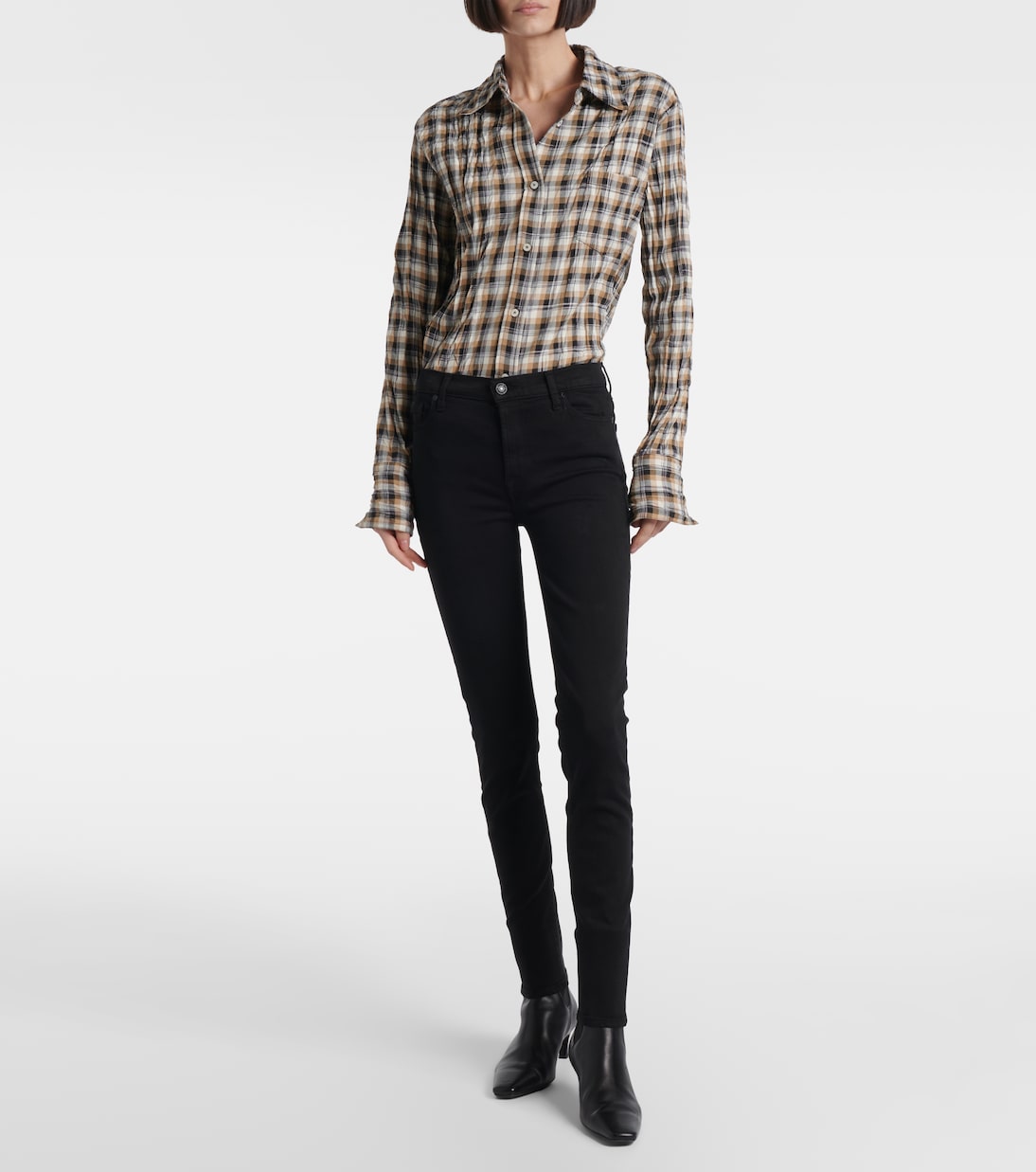 Mid-rise skinny jeans  | 7 For All Mankind
