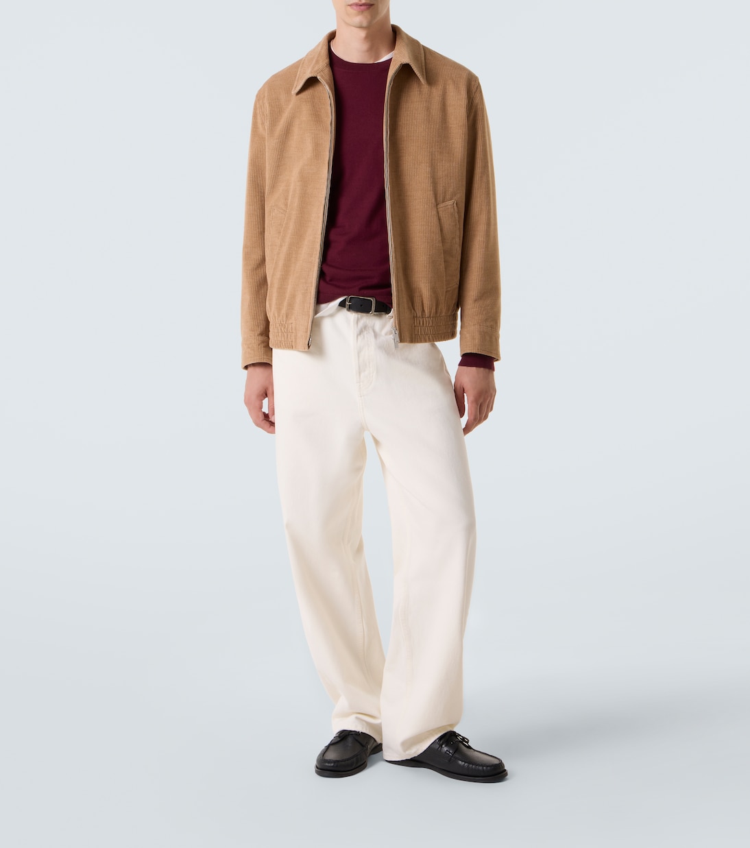 Chaqueta de pana de algodón y alpaca | Lardini