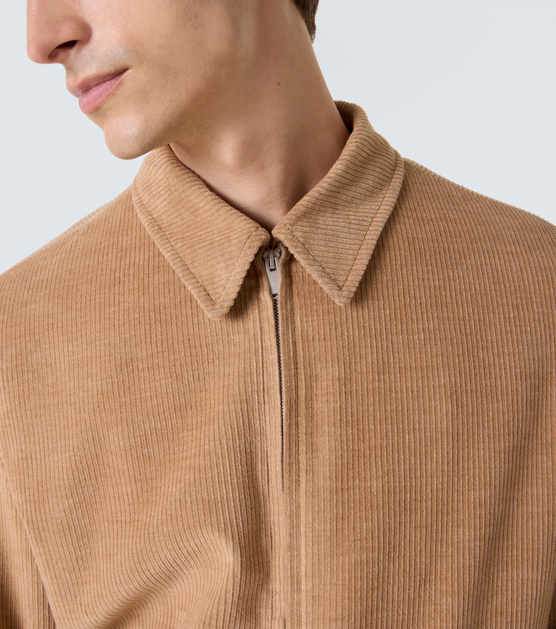 Chaqueta de pana de algodón y alpaca | Lardini