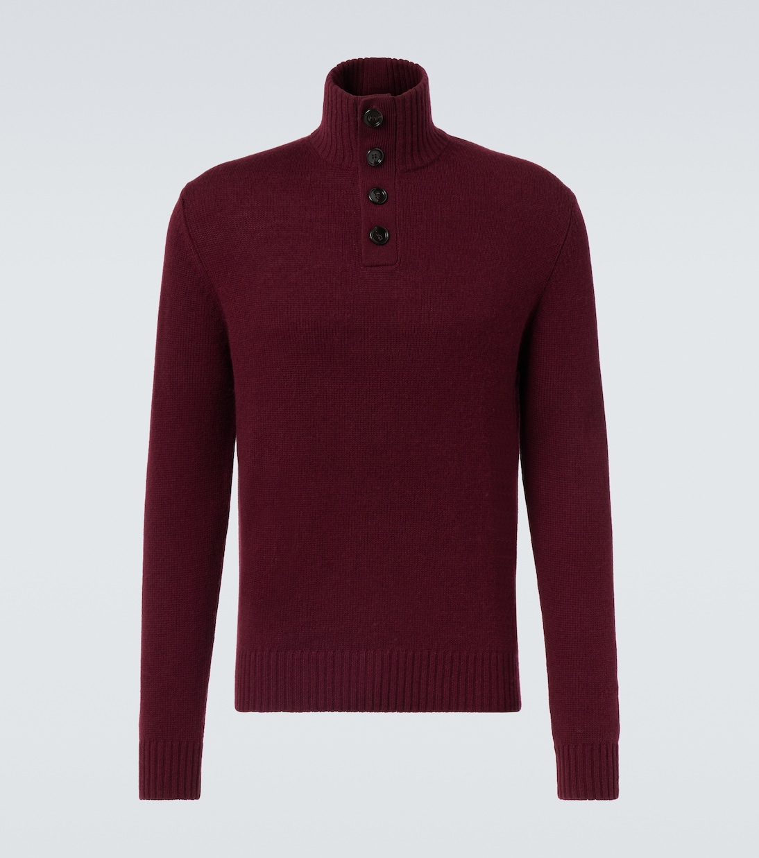 Wool and cashmere turtleneck sweater | Allude