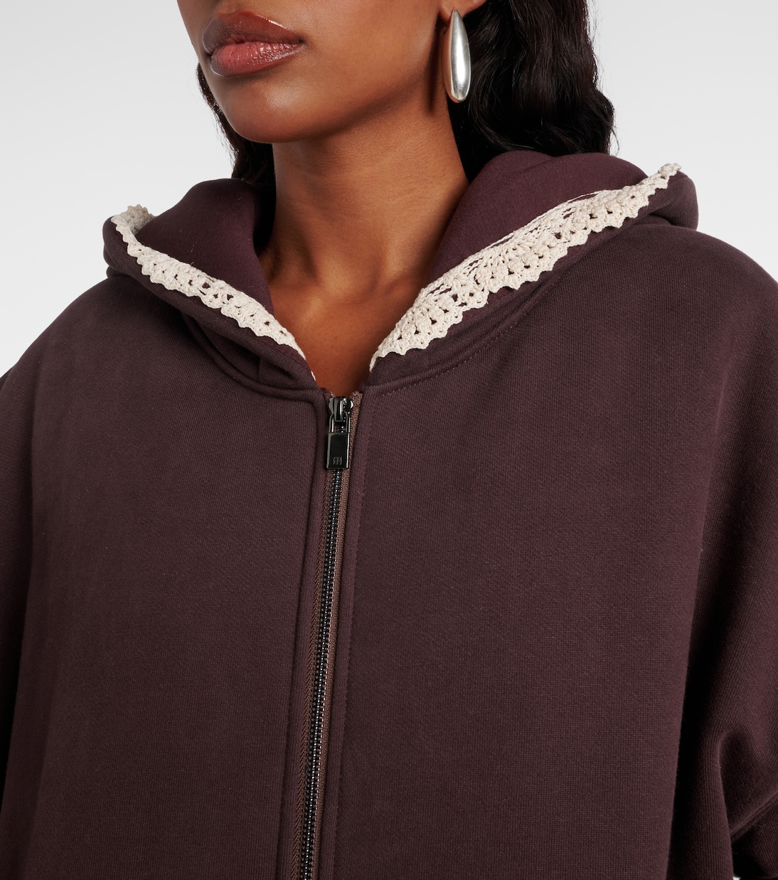 Sweat-shirt à capuche en coton | Magda Butrym