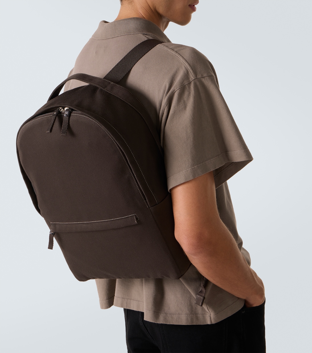 Sisal cotton canvas backpack | The Row