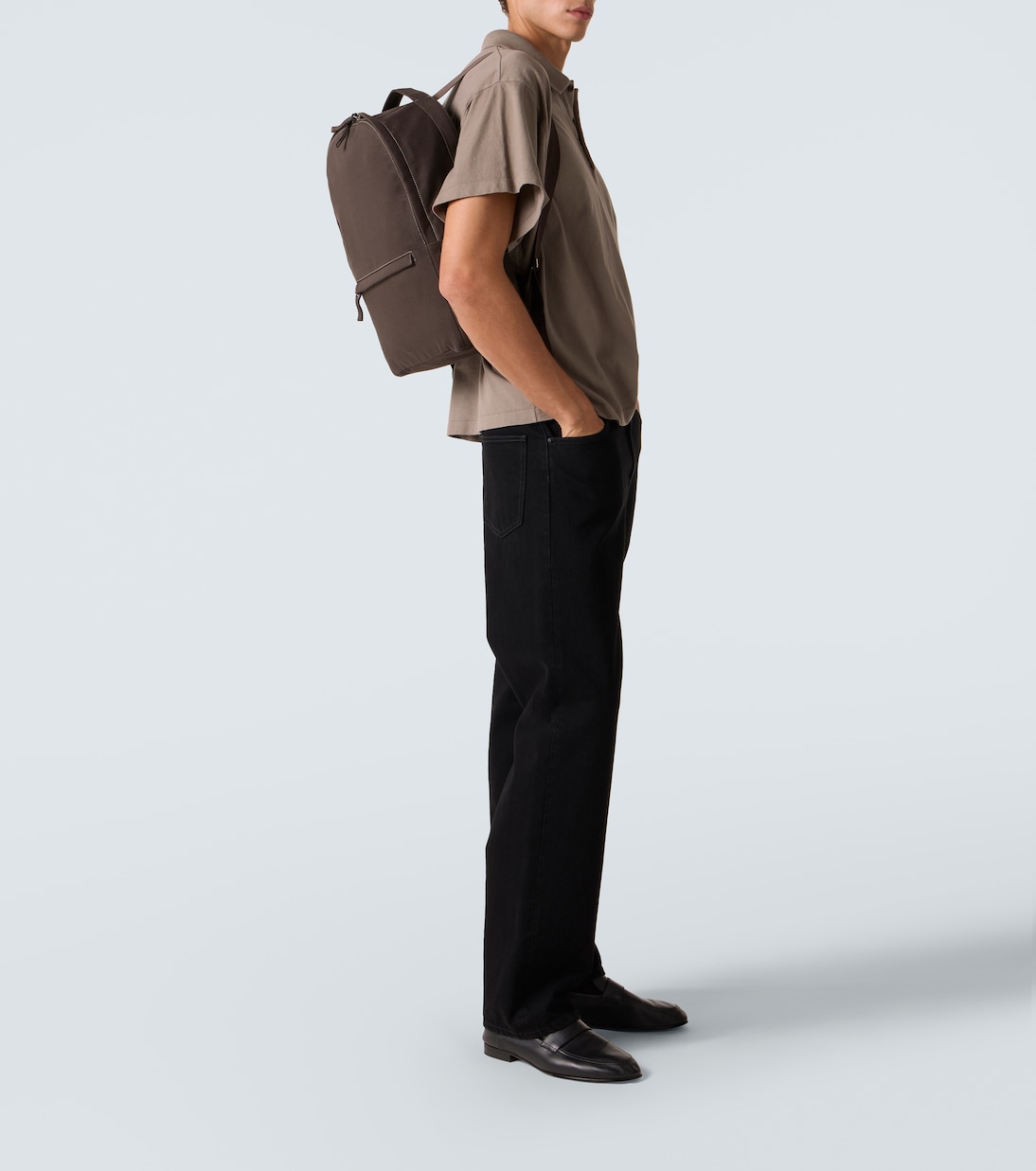 Sisal cotton canvas backpack | The Row