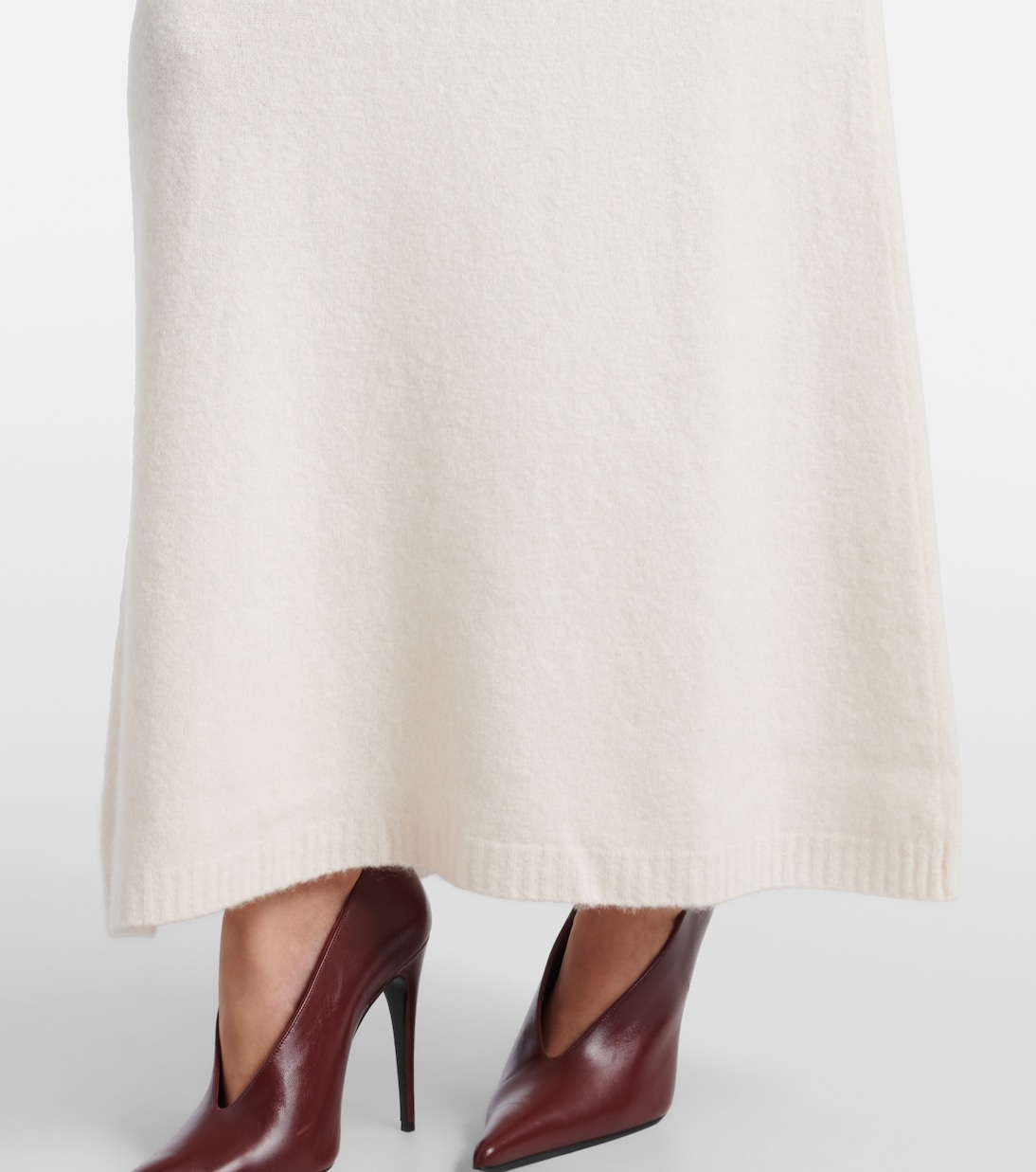 Jupe longue Dorina en cachemire mélangé | Max Mara
