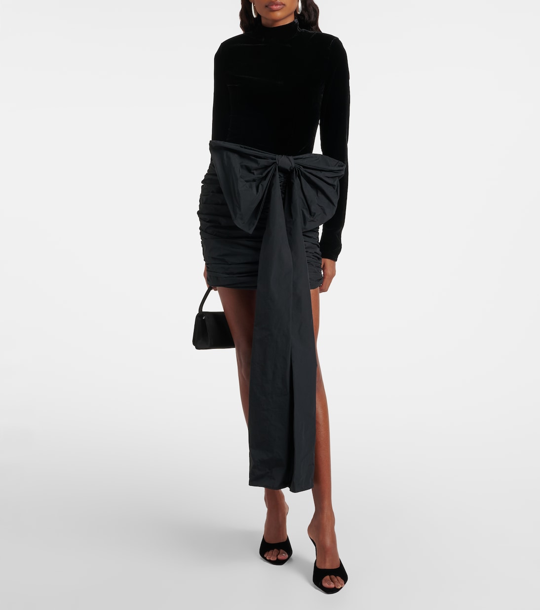 Alexa 95 velvet mules | Amina Muaddi