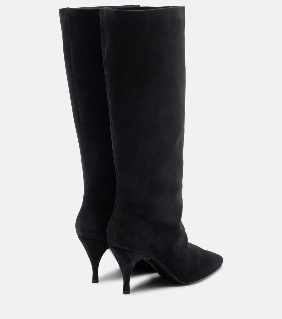Silhouette suede knee-high boots | Herbert Levine