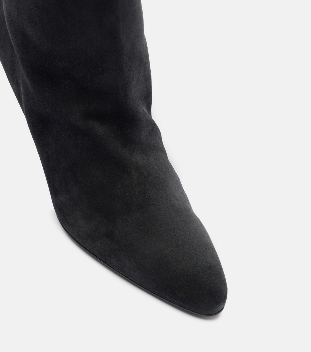 Silhouette suede knee-high boots | Herbert Levine