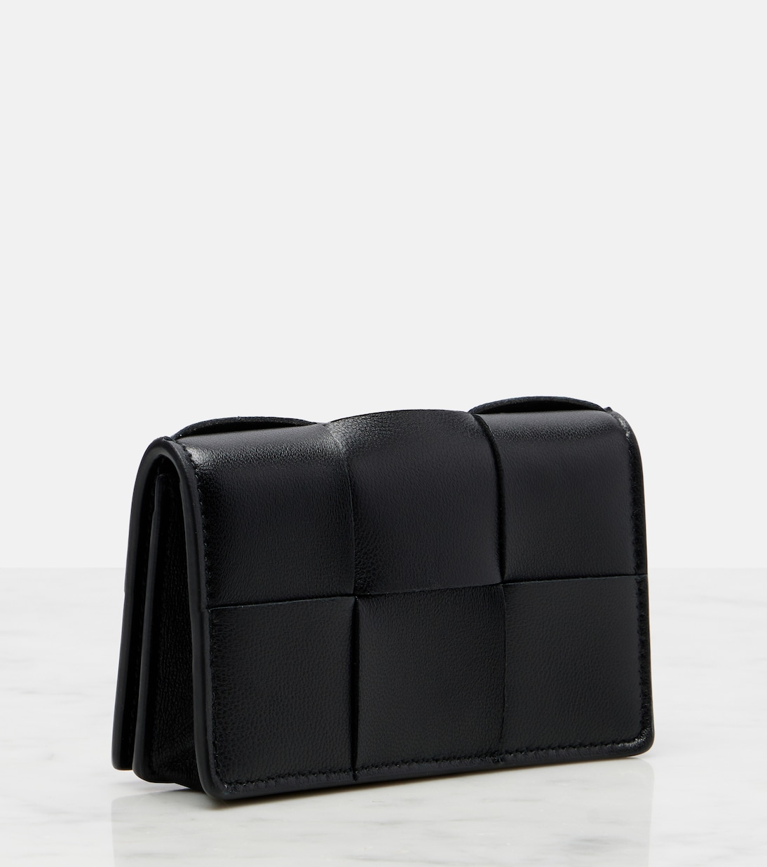 Cassette Intrecciato leather card case | Bottega Veneta