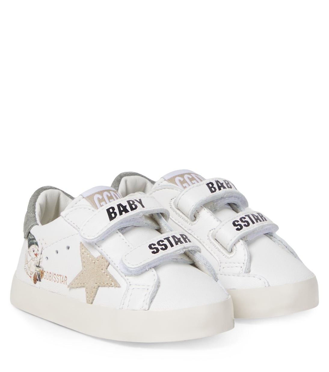 Baby Old School leather sneakers | Golden Goose Kids