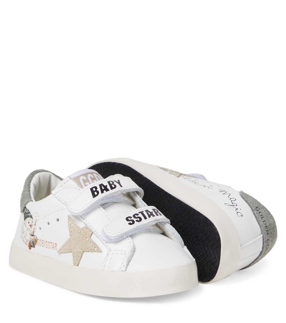 Baby Old School leather sneakers | Golden Goose Kids