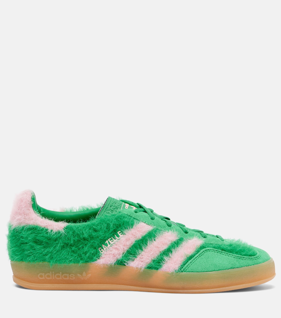 Gazelle Indoor suede-trimmed sneakers | Adidas