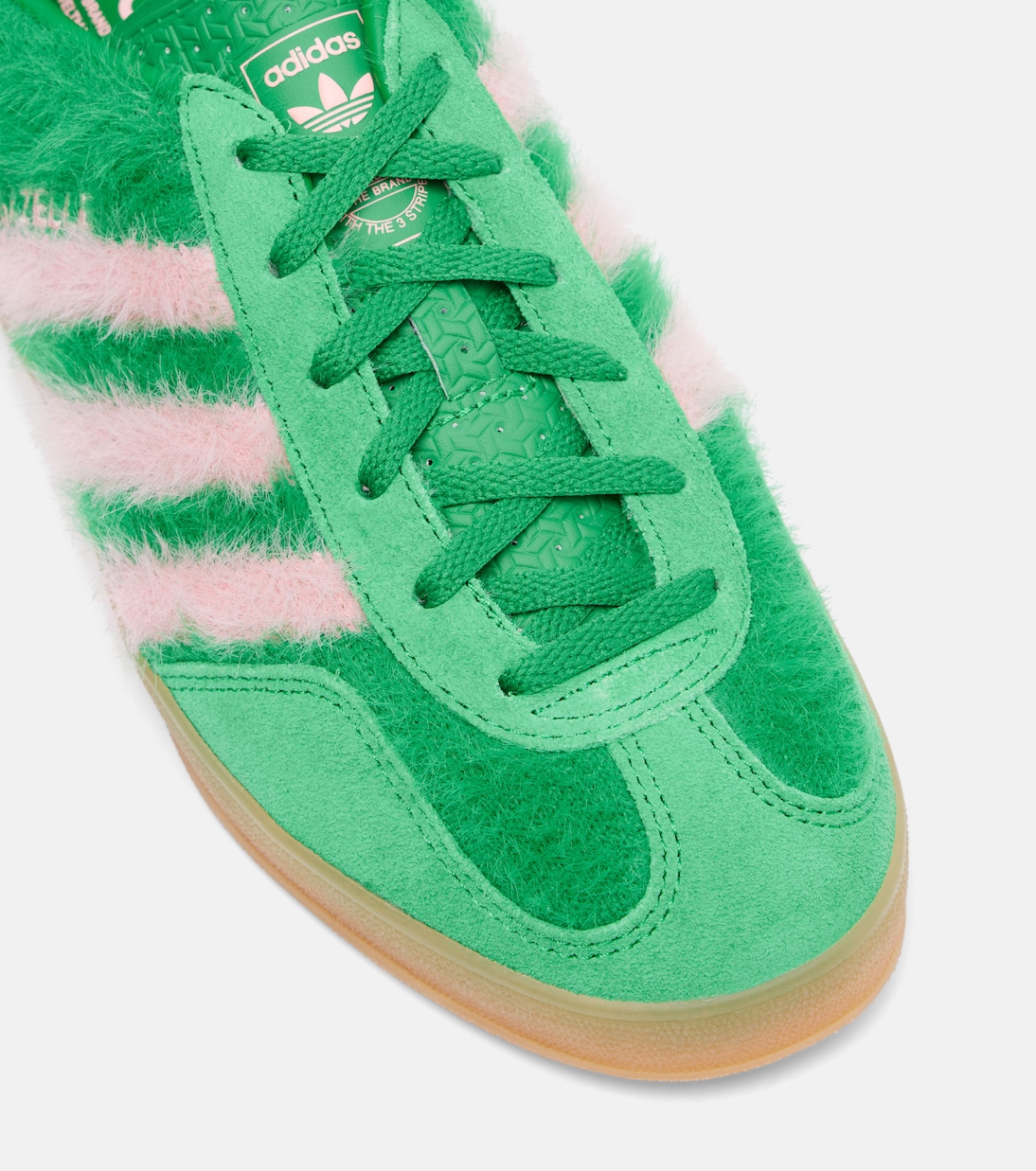 Gazelle Indoor suede-trimmed sneakers | Adidas