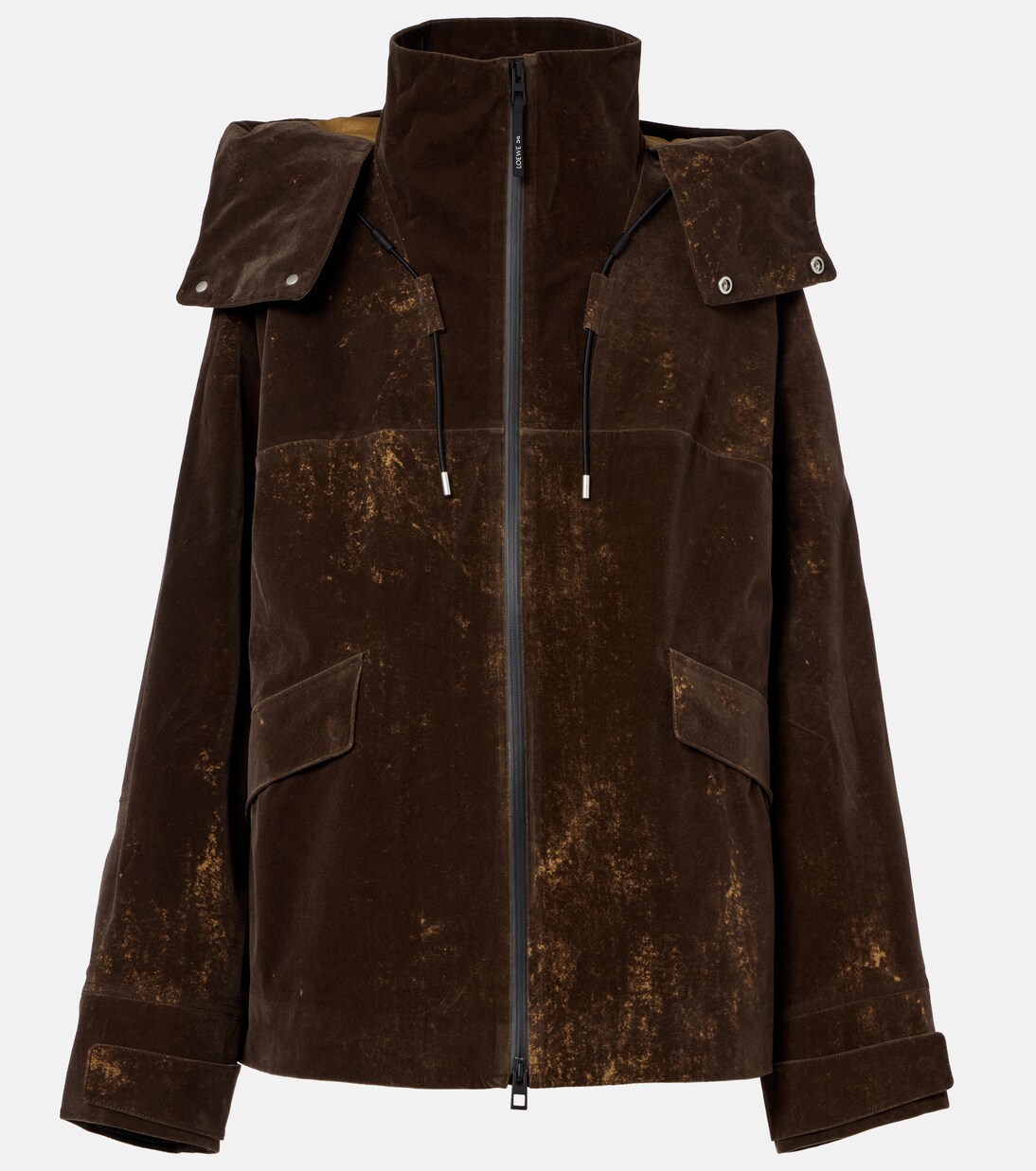 x On chaqueta con capucha oversized | Loewe