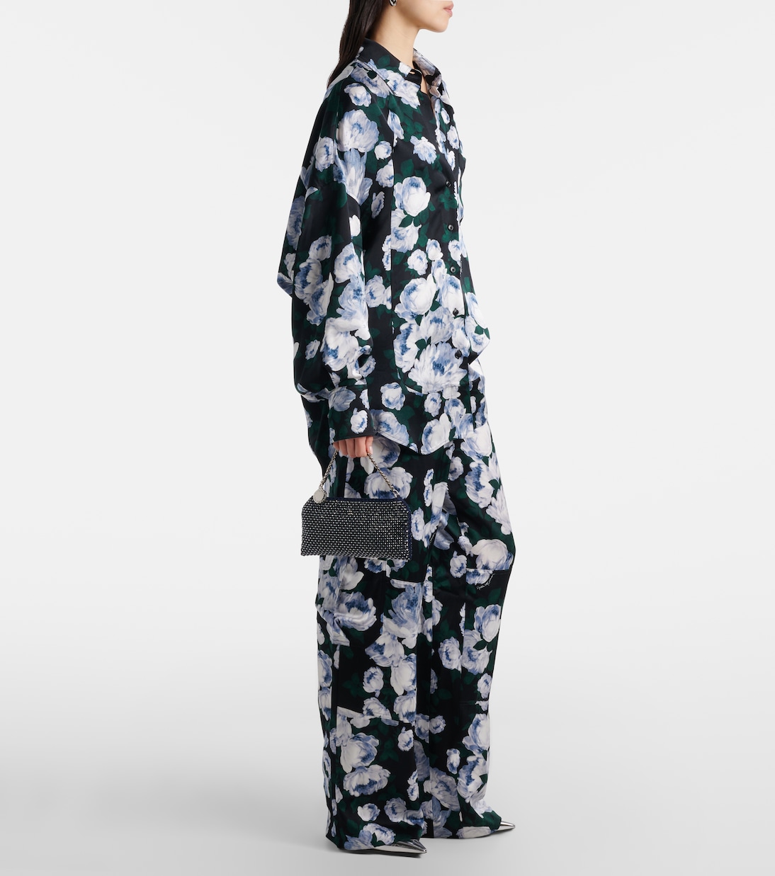 Crossbody Bag Falabella Small mit Kristallen | Stella McCartney