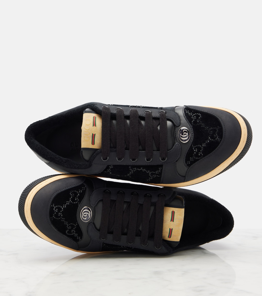 Sneakers Screener mit Leder | Gucci