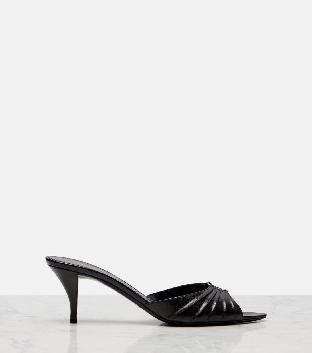 Babylone 60 leather mules | Saint Laurent