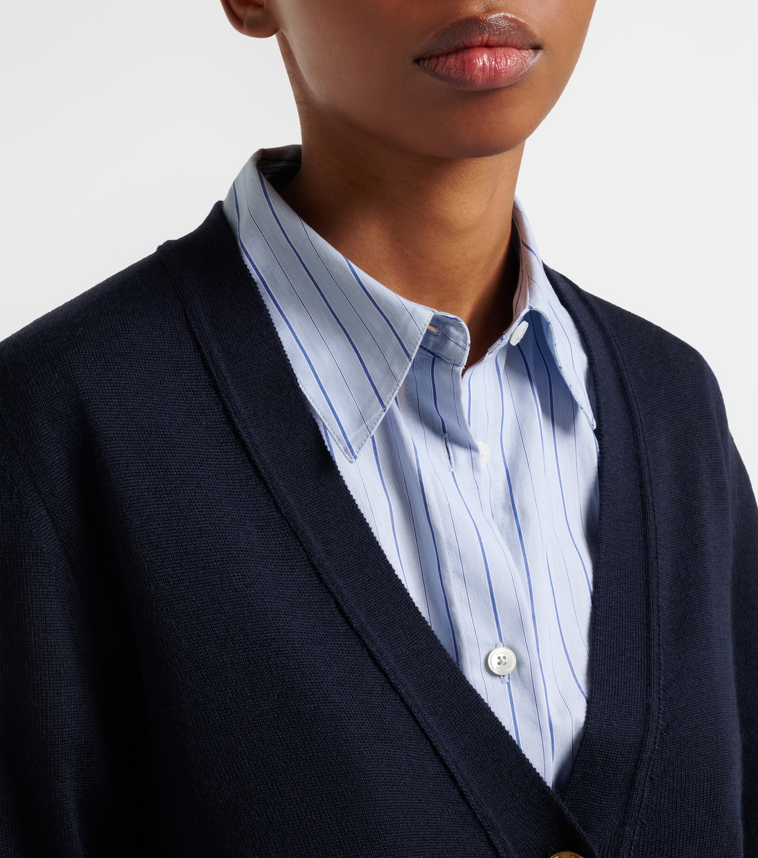 Wool, silk, and cashmere sweater vest | Blazé Milano