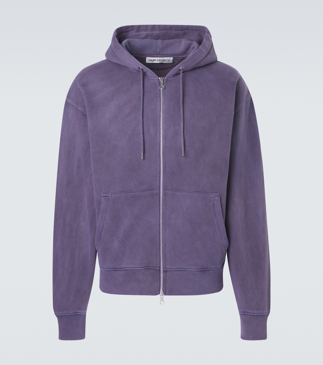 Rascal cotton fleece zip-up hoodie | Our Legacy