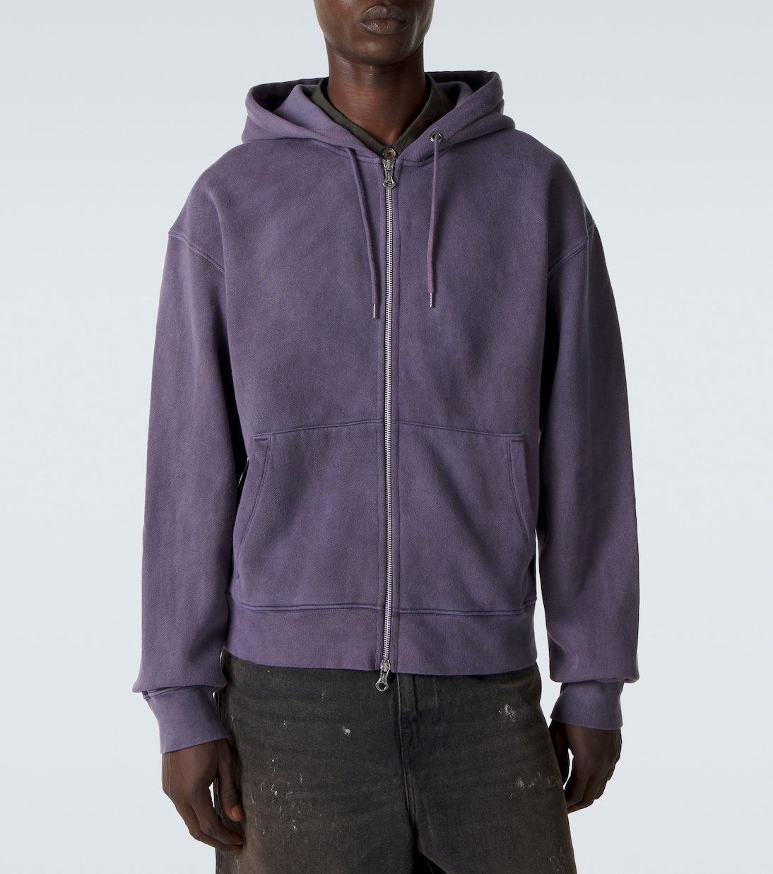 Rascal cotton fleece zip-up hoodie | Our Legacy