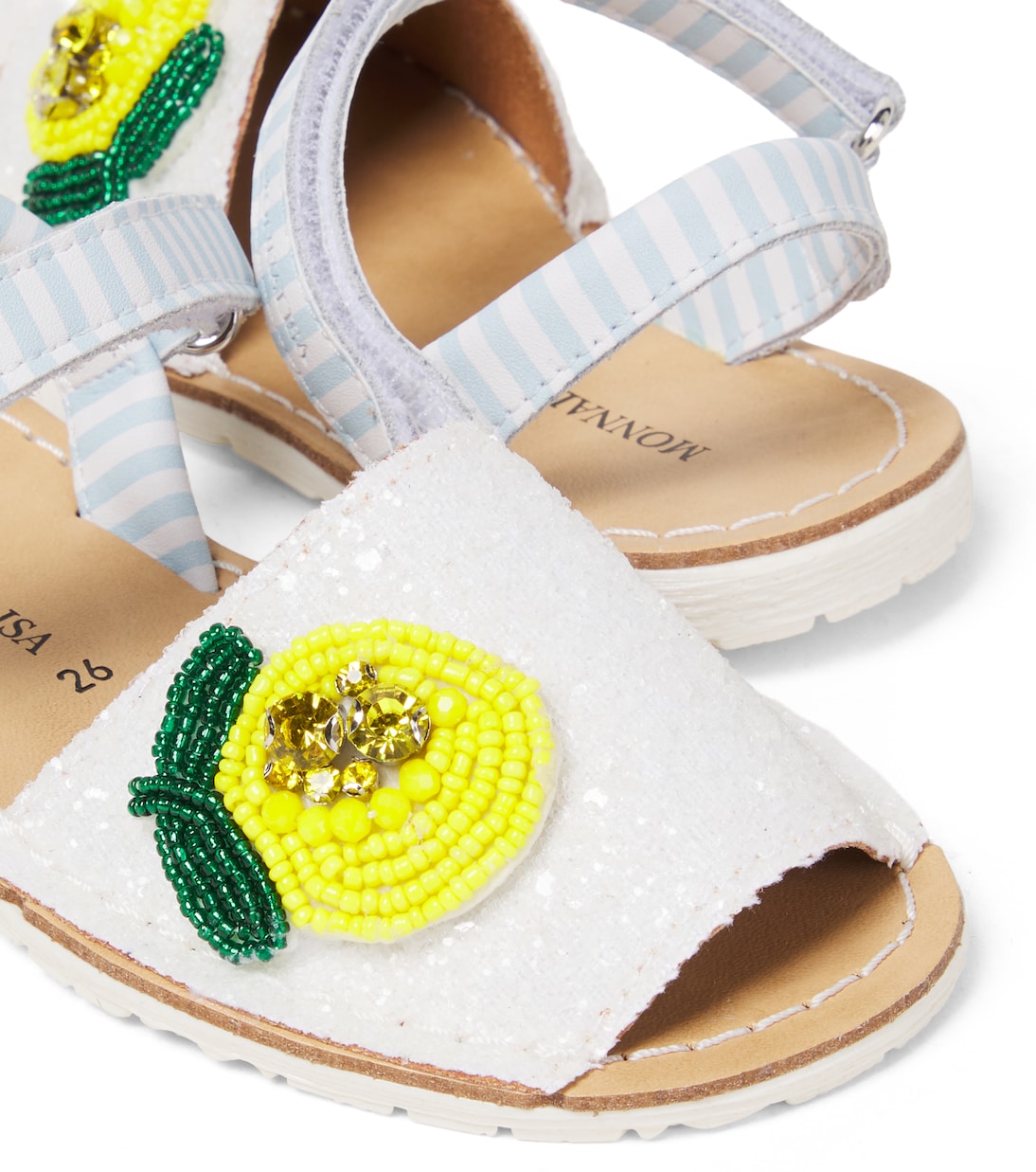 Minorchina embellished sandals | Monnalisa