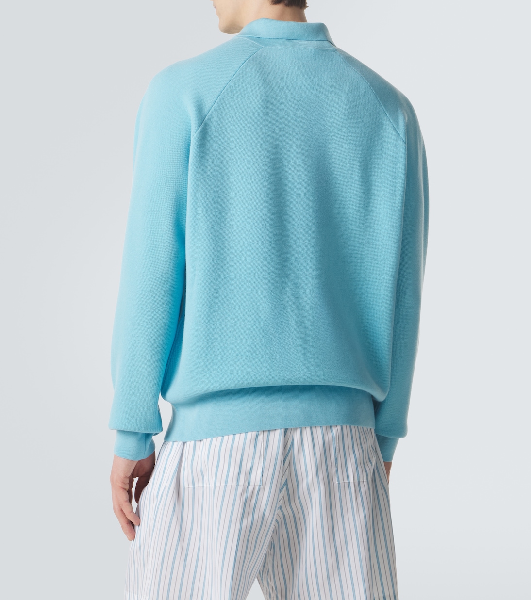 Cotton polo sweater | Umit Benan