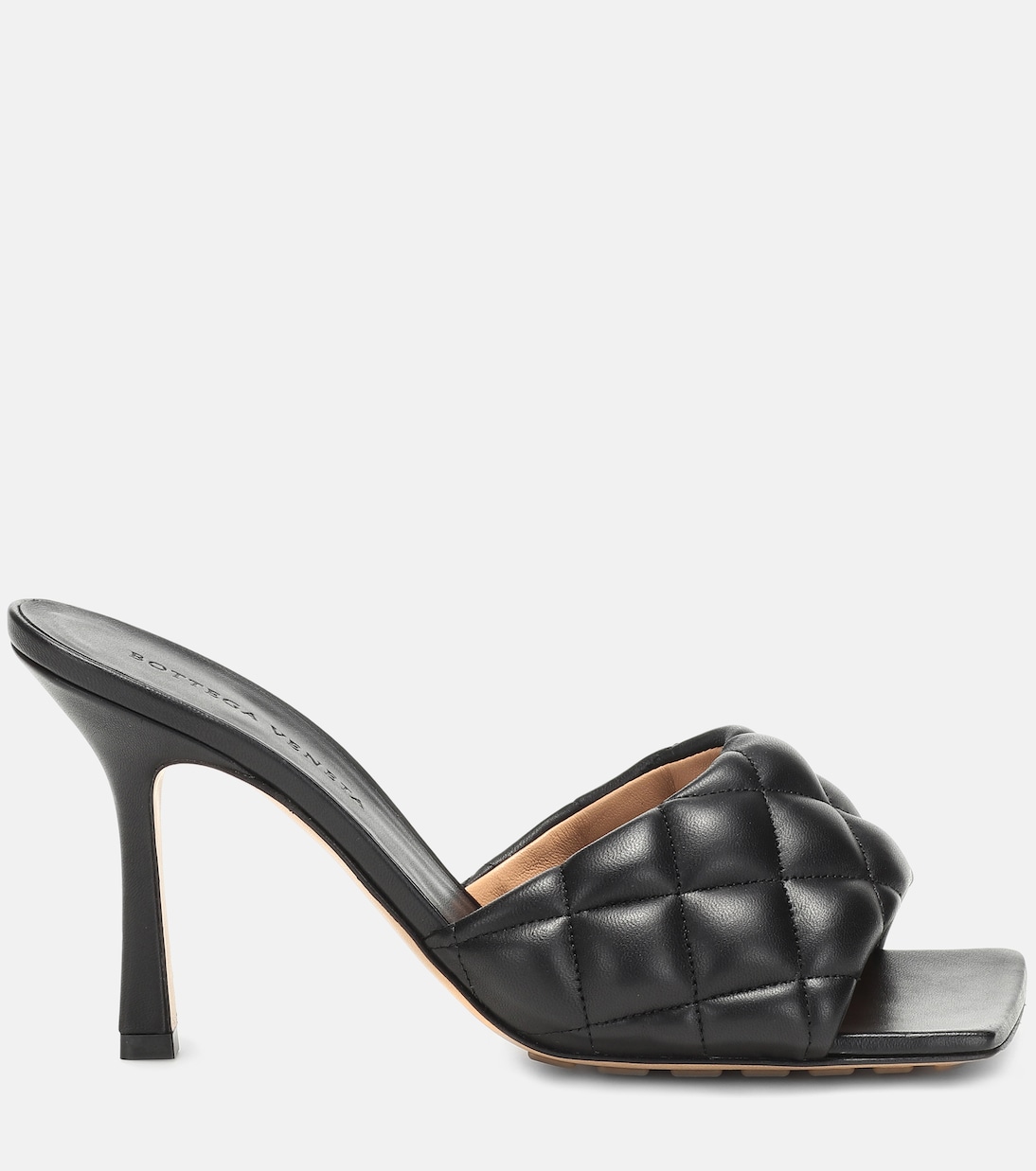 Mules Padded en cuir | Bottega Veneta