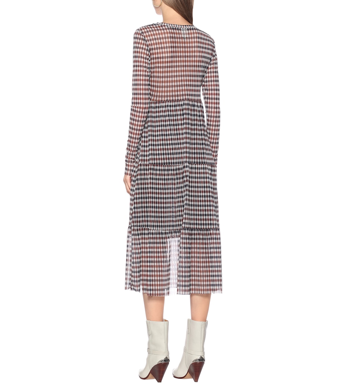 Julianne checked midi dress | Baum und Pferdgarten