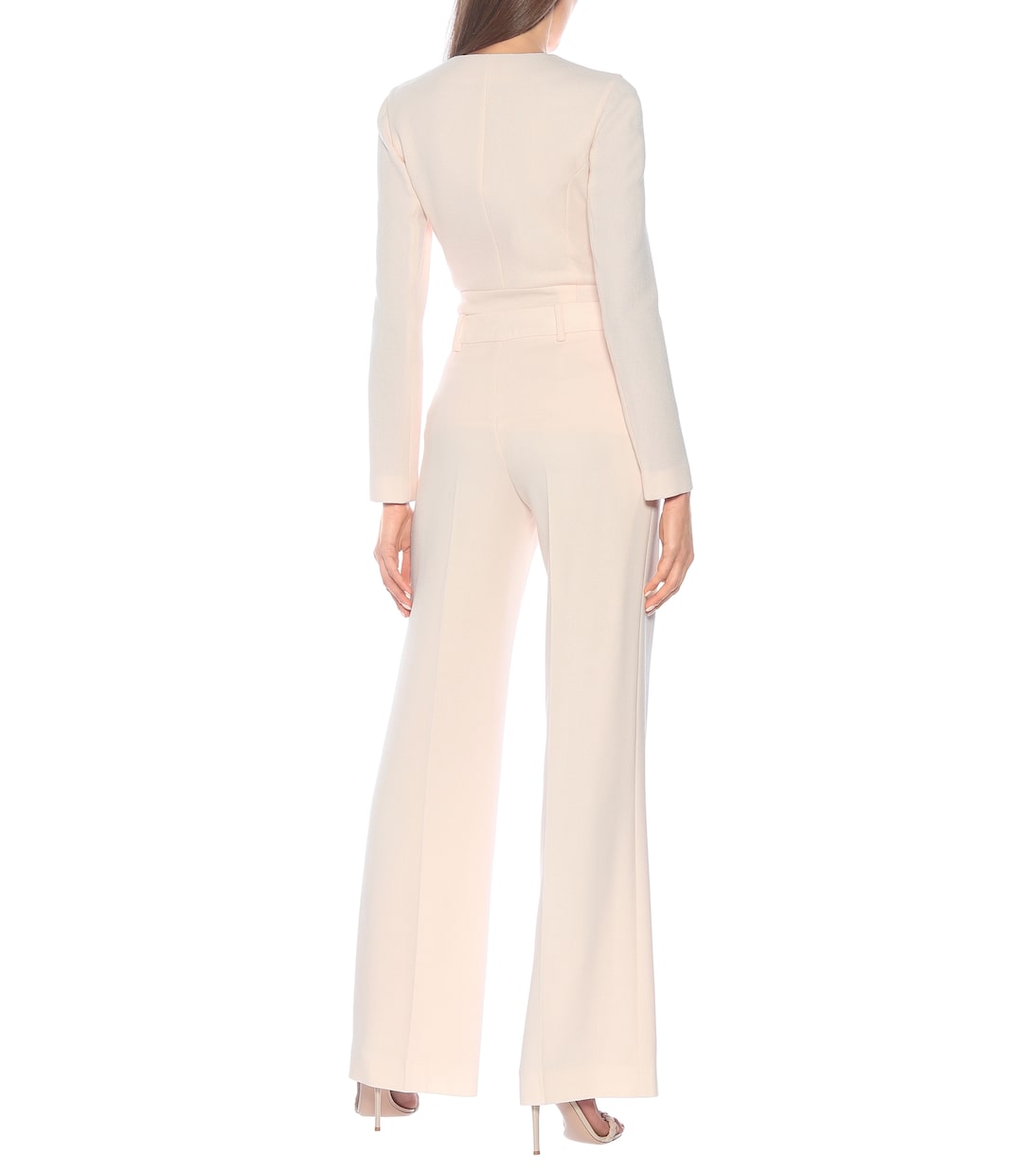 Pantalon ample Lucana en crêpe de laine | Roland Mouret