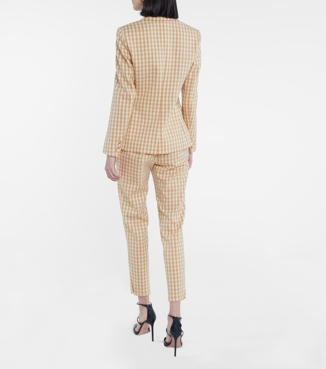 Beatrix gingham wool-blend blazer | Altuzarra