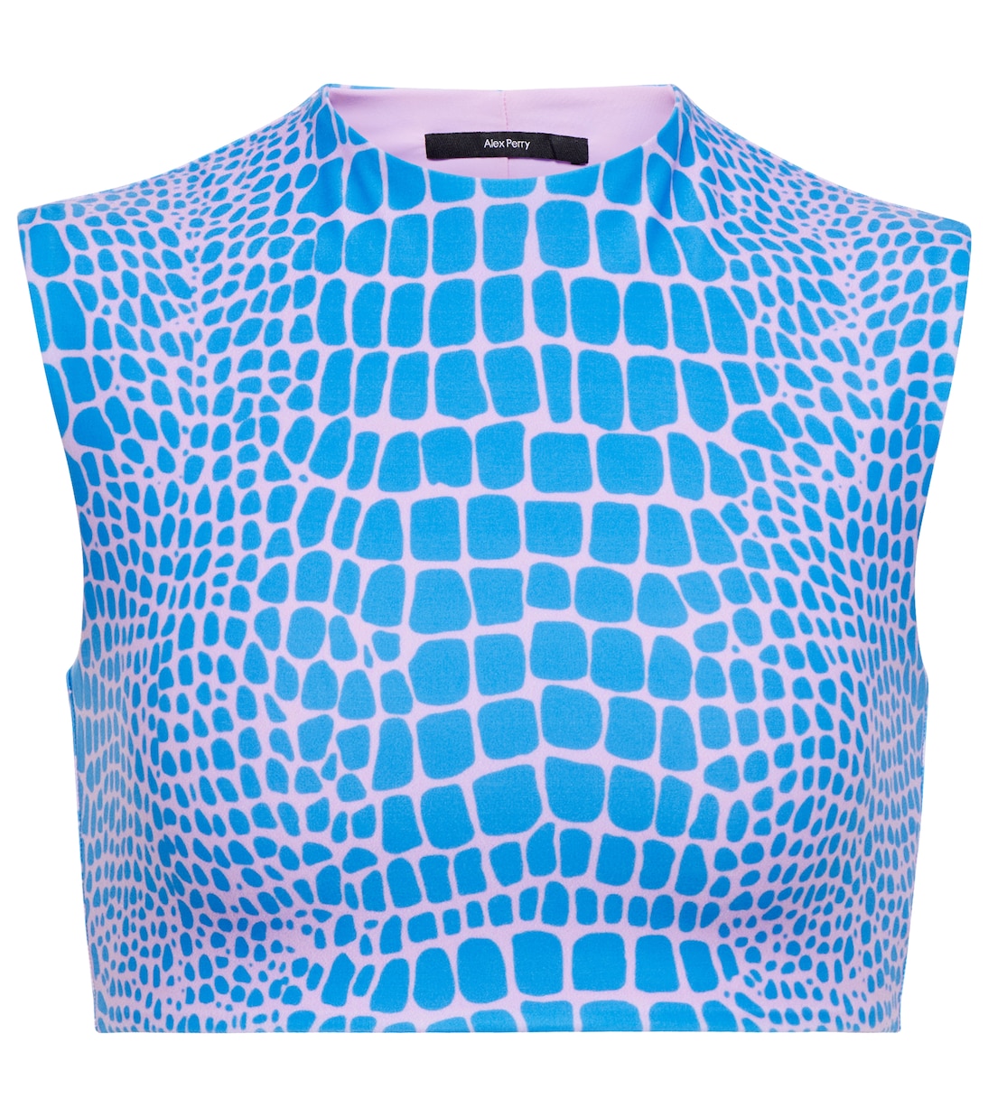 Bedrucktes Cropped-Top Caine | Alex Perry
