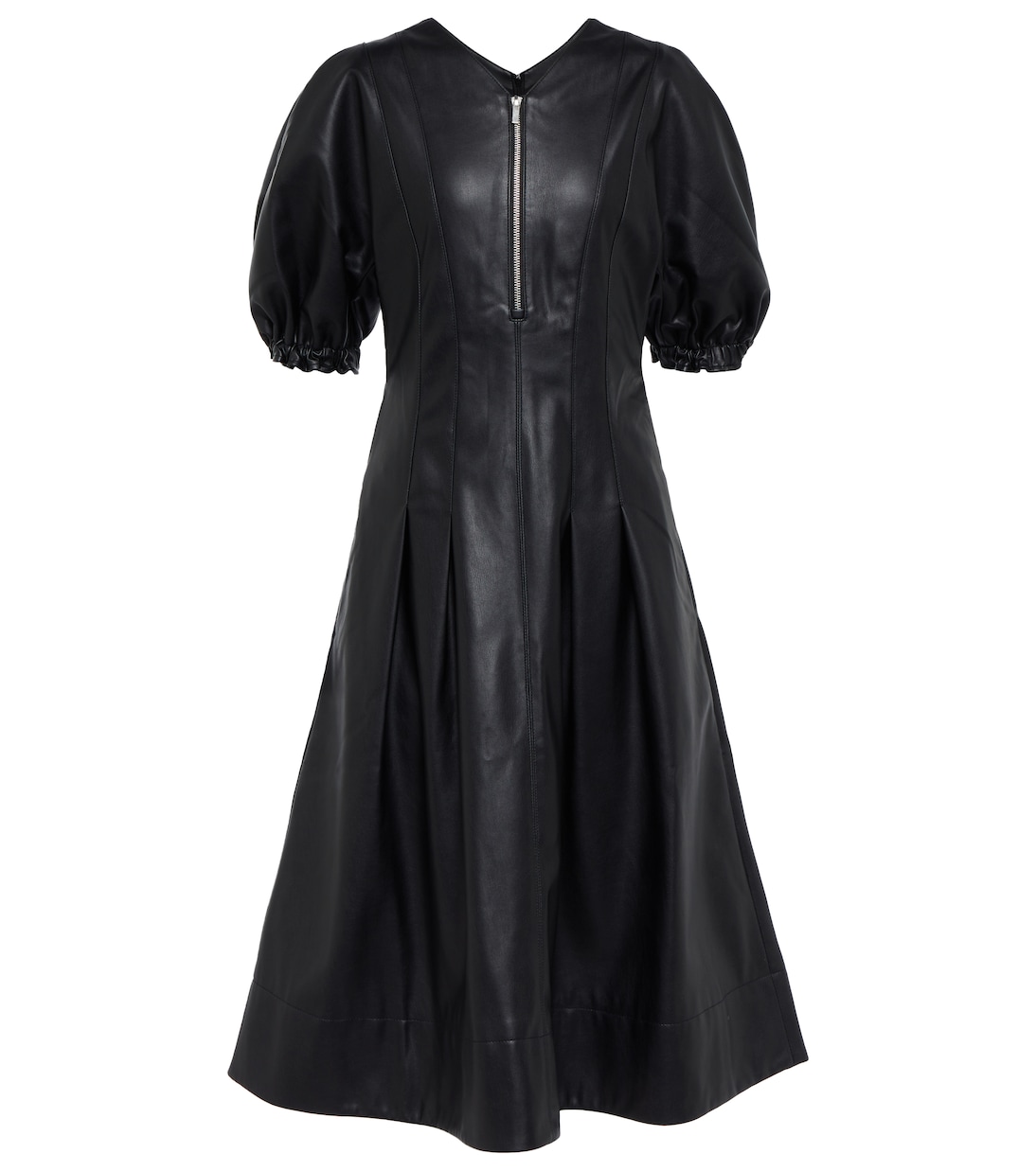 Vestido midi de piel sintética | Proenza Schouler