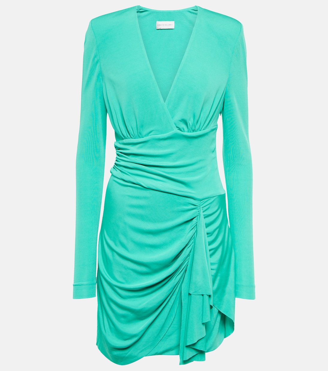 Riccardo draped jersey minidress | Rebecca Vallance