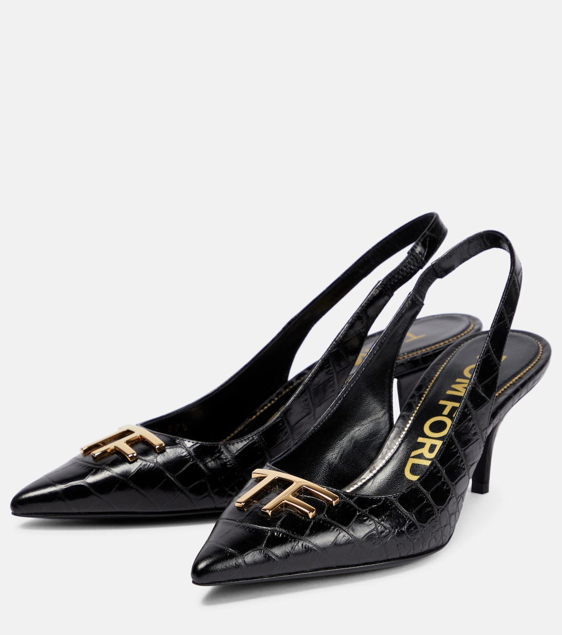 Escarpins en cuir embossé | Tom Ford