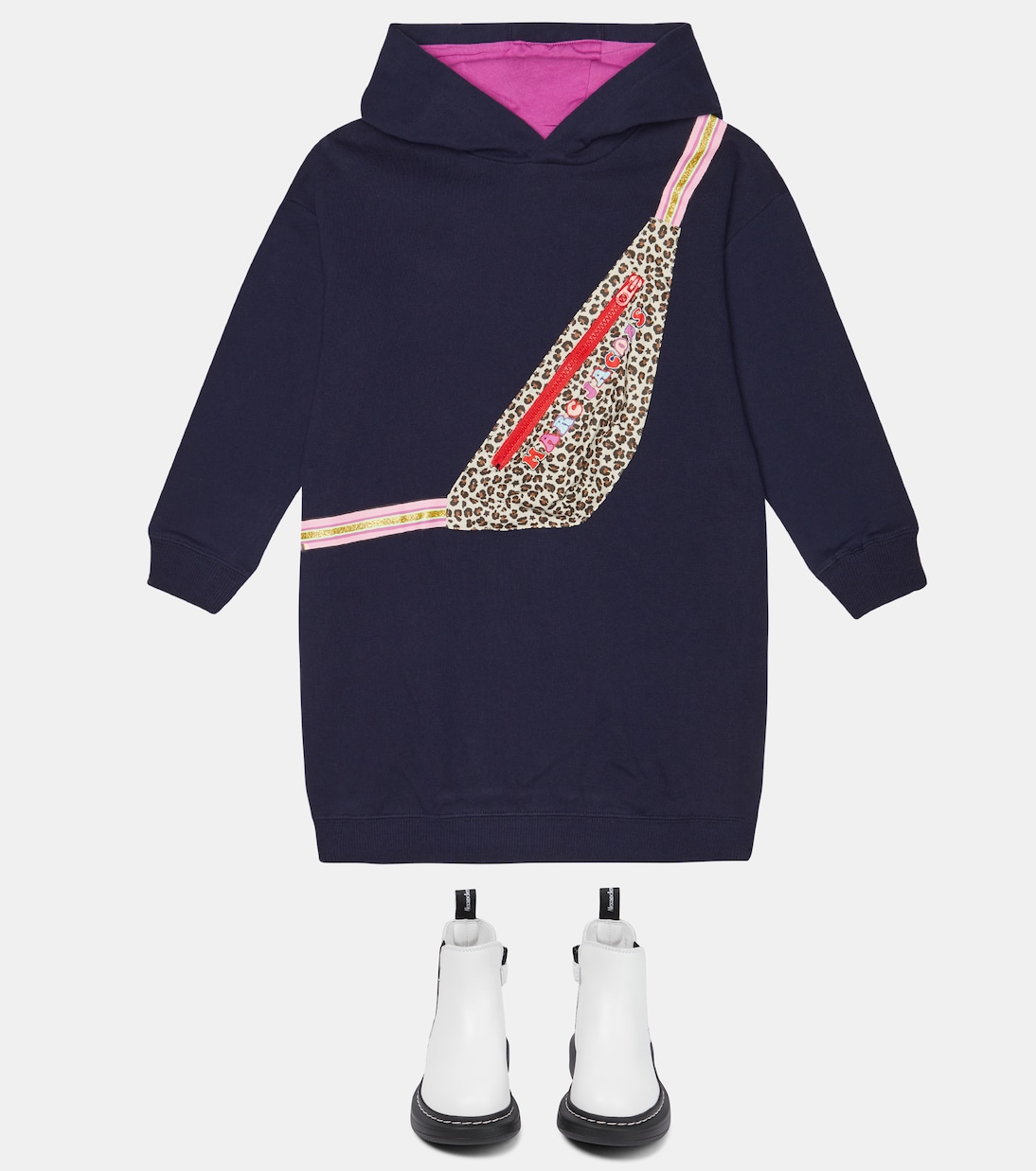 Felpa in cotone con stampa | Marc Jacobs Kids