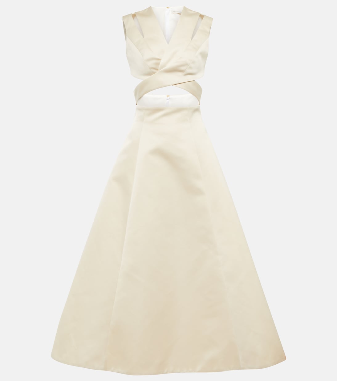 Satin midi dress | Emilia Wickstead