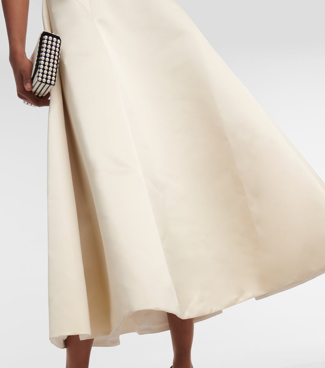 Satin midi dress | Emilia Wickstead