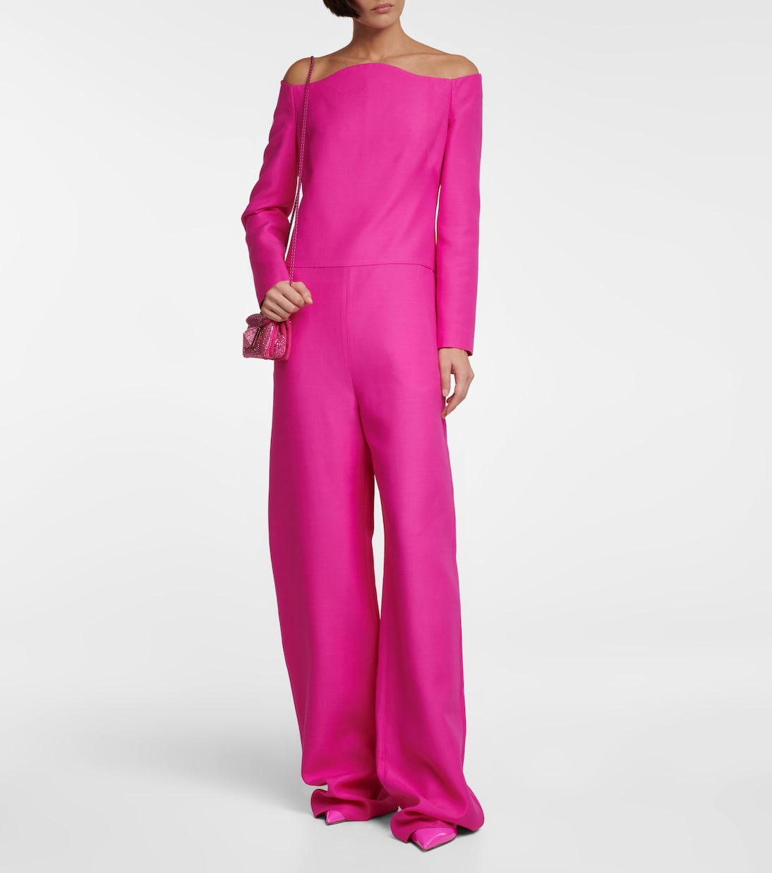 Jumpsuit aus Crêpe Couture | Valentino