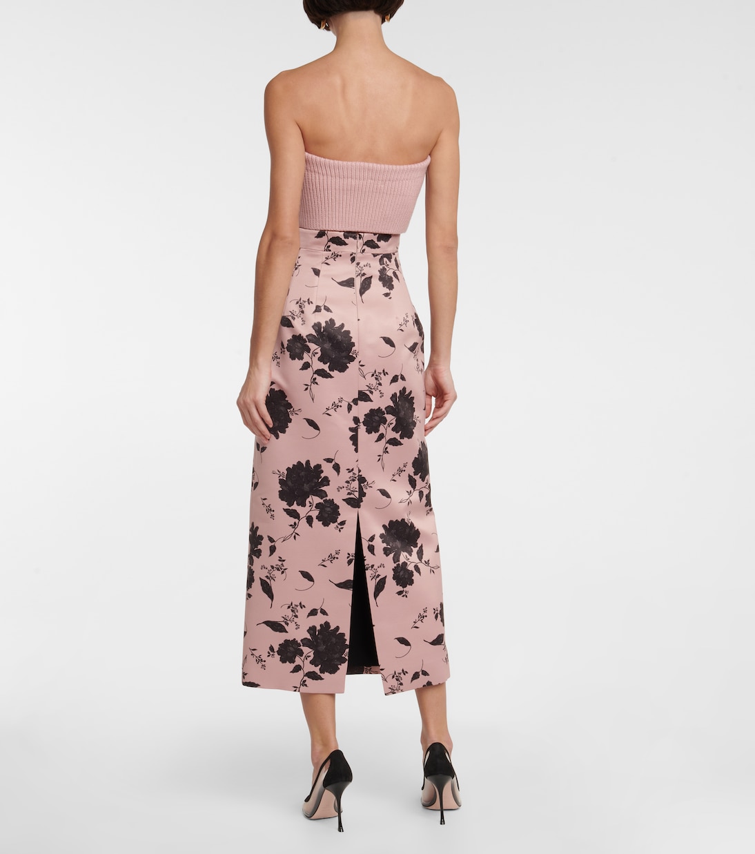 Bimba wool cropped bustier | Emilia Wickstead