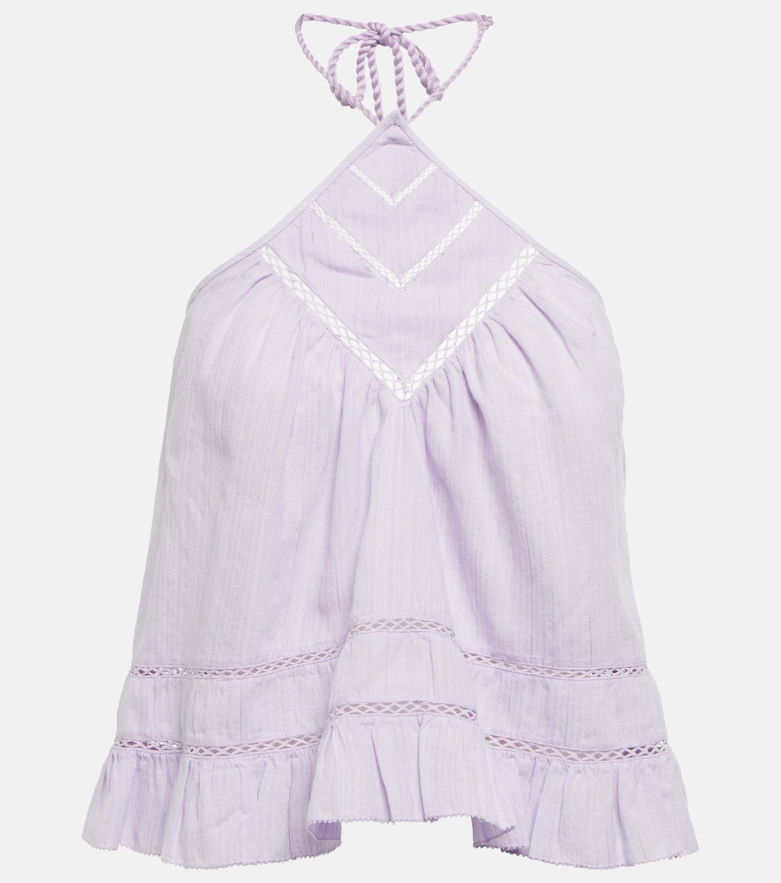Top Lisio en coton et lin mélangé | Marant Etoile